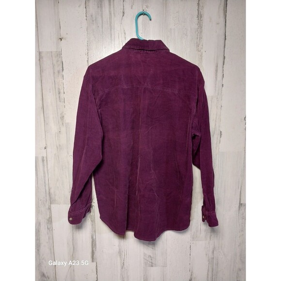 Vintage 90s Disney Pooh Tigger Piglet Mulberry Corduroy Button Up S - Picture 6 of 6